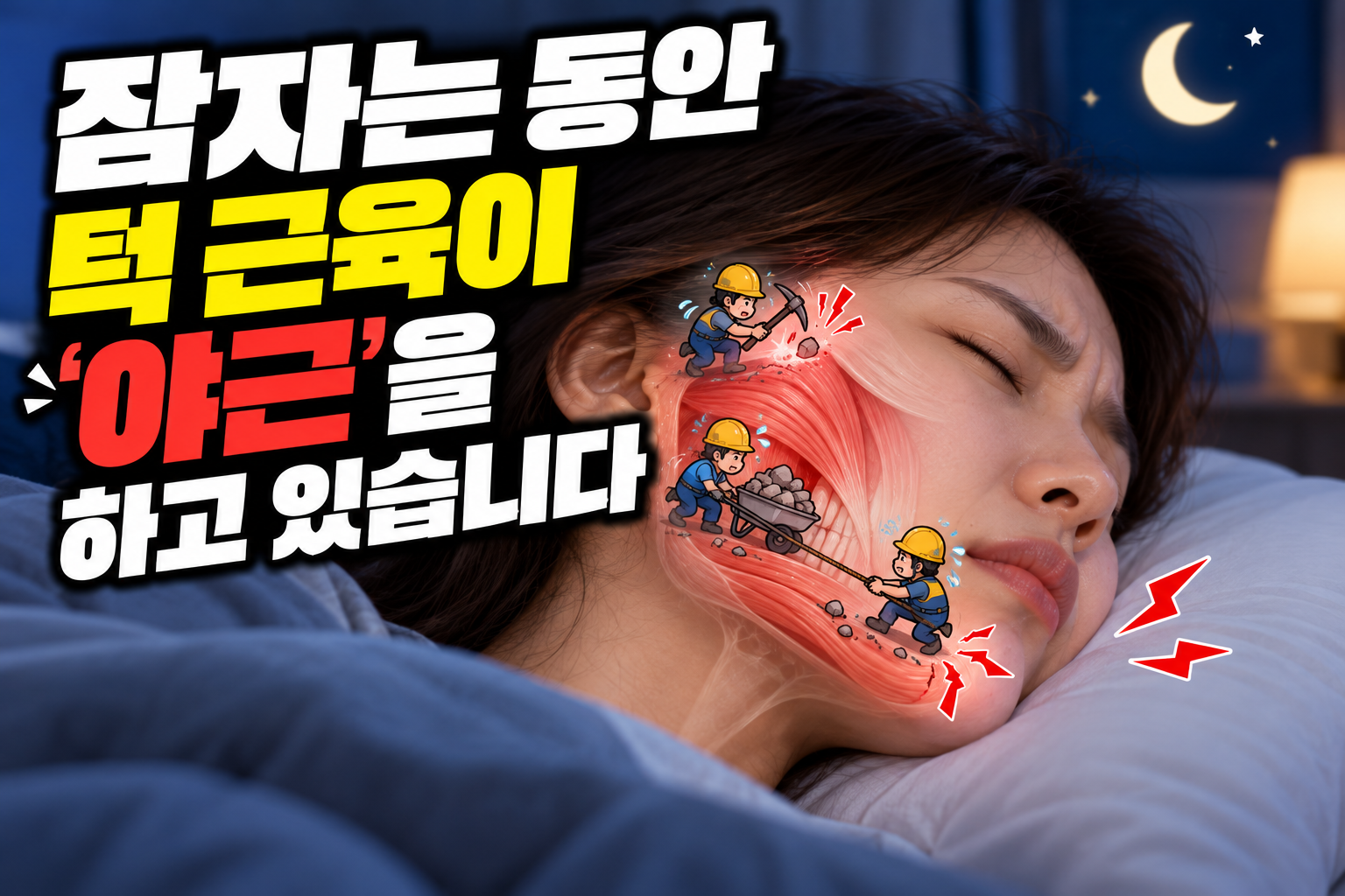 자고 일어나면 턱이 뻐근한 이유 — 본문 이미지 1